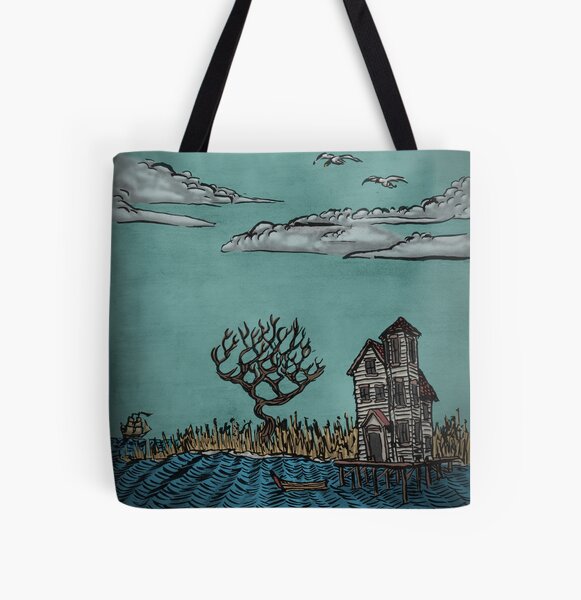 On Stilts by Ordovich All Over Print Tote Bag