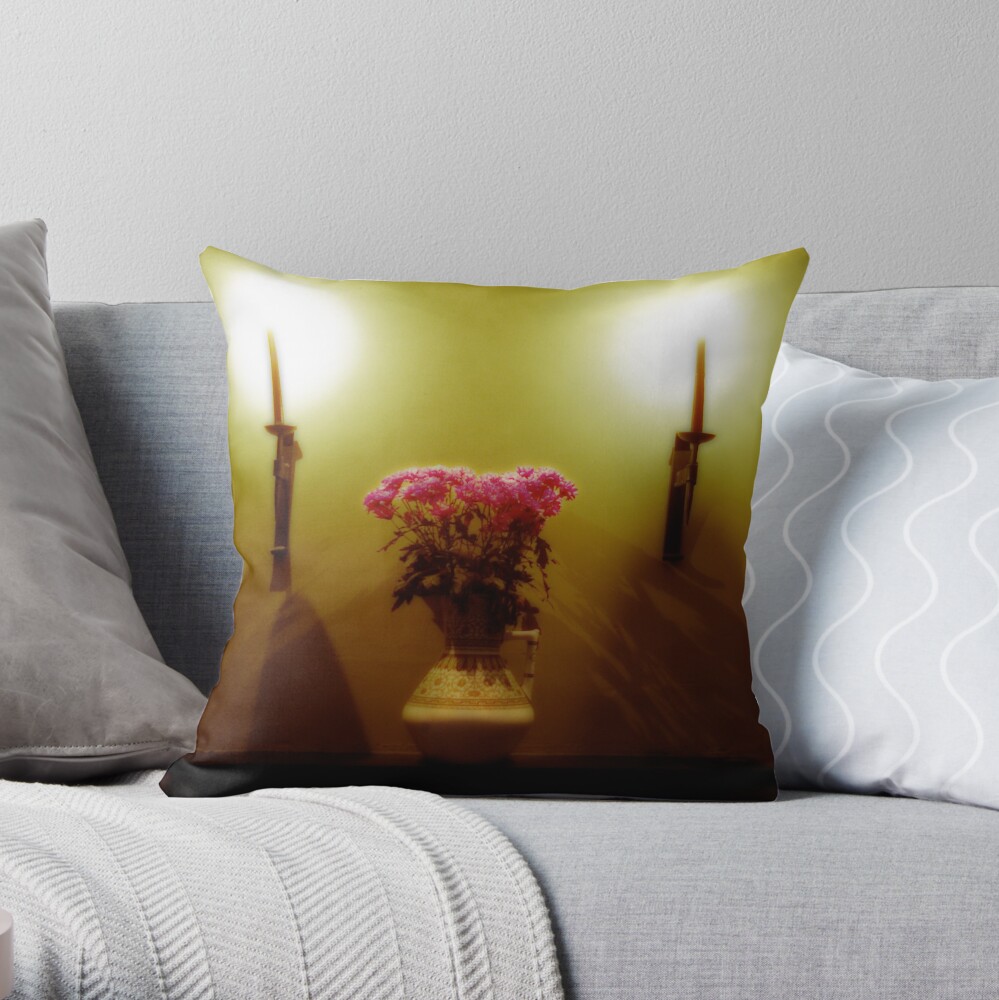 Vase Throw Pillow