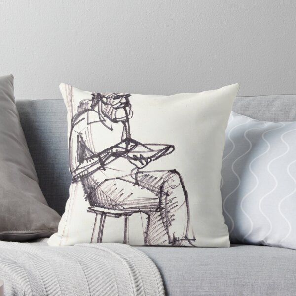 Item preview, Sitting Man with a plate designed and sold by natoly.