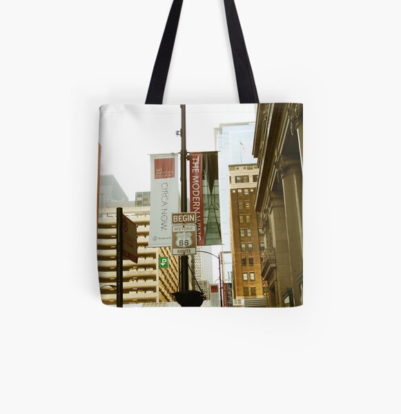 Route 66 Continued All Over Print Tote Bag