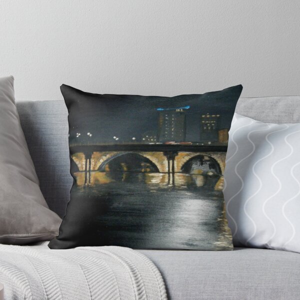 Artikelvorschau, bristol bridge at night entworfen und verkauft von pamela  spowart.