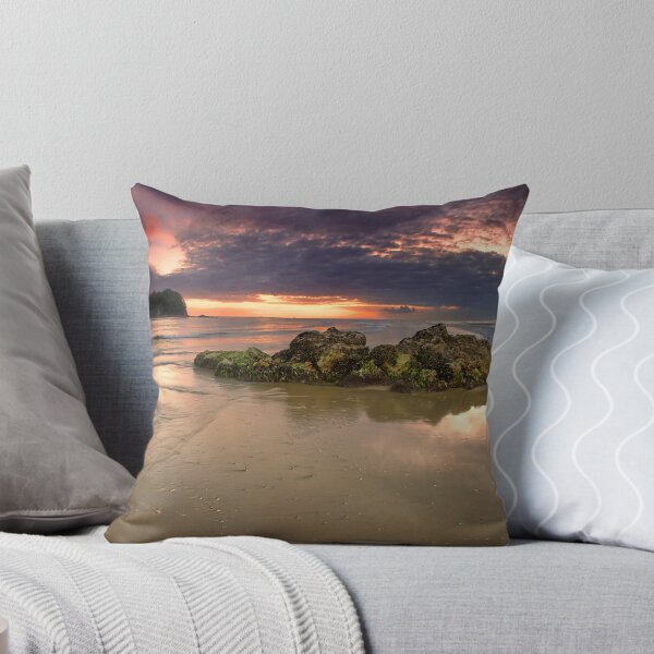 Item preview, Motuotau Island dawn Rocks designed and sold by Lightwave Gallery .