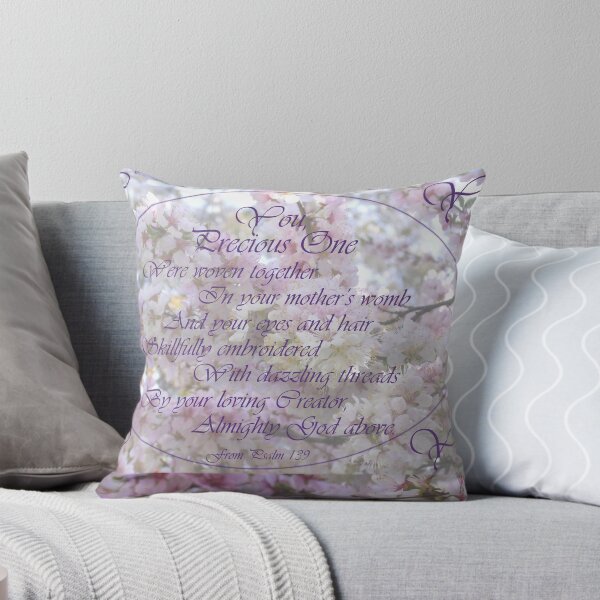 Item preview, Psalm 139 You Precious One are Precious to your Heavenly Creator Almighty God Medium Poster designed and sold by bronspst.