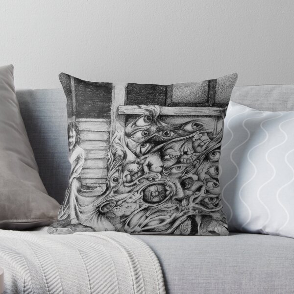 Birth, Life and Death Throw Pillow