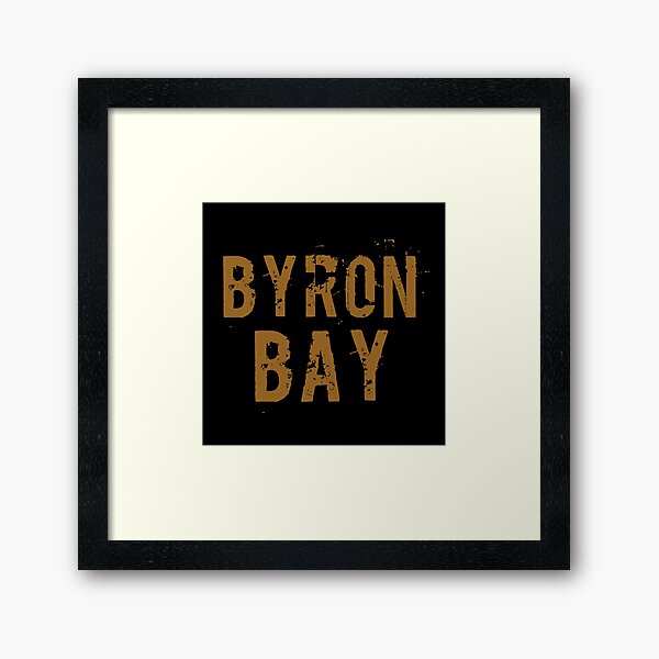 Byron bay Framed Art Print
