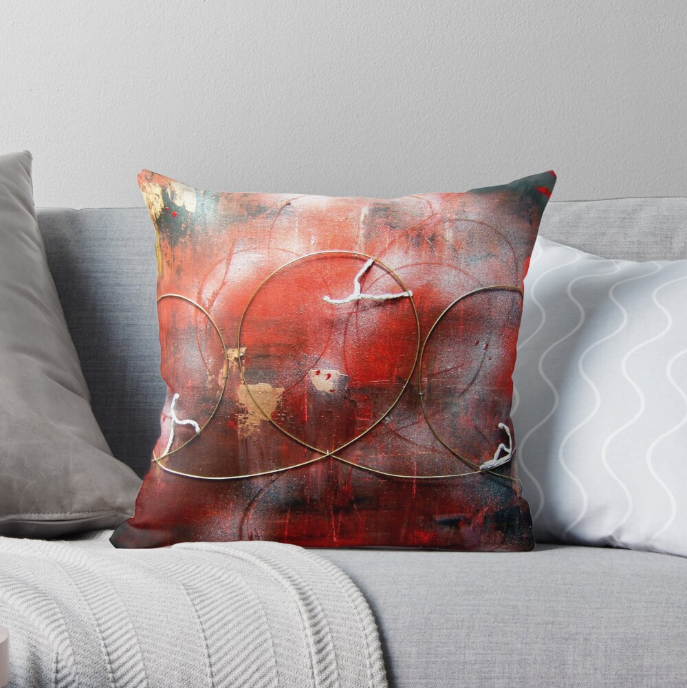 Loops Throw Pillow