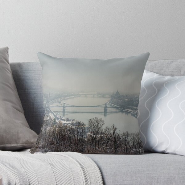 Item preview, Budapest in the snowy fog designed and sold by NeilAlderney.