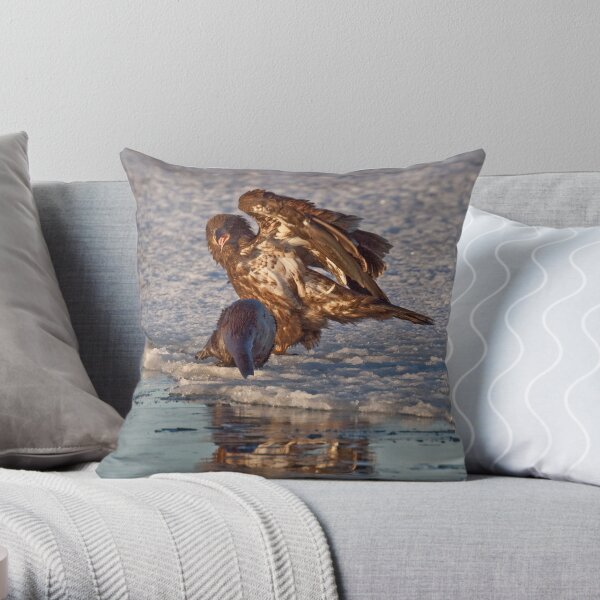 Otto and Eli Throw Pillow