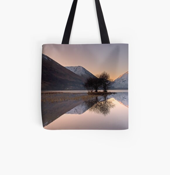 Reflections All Over Print Tote Bag