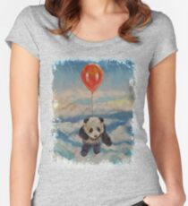 Balloon Ride Women's Fitted Scoop T-Shirt