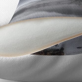 Alternate view of Winters Morning Throw Pillow