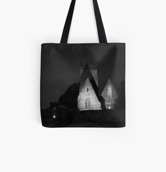St Doulagh's Church All Over Print Tote Bag