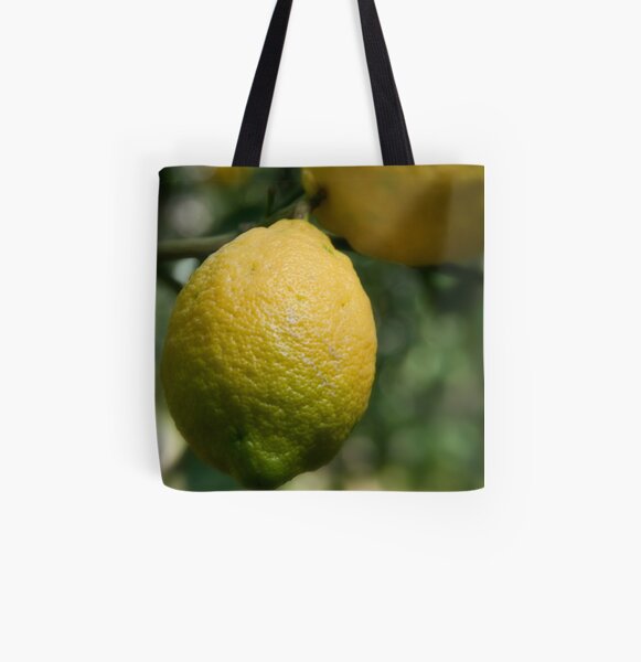 Uno sfumato al limone All Over Print Tote Bag