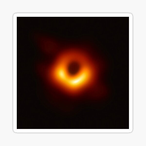 The Black Hole Sticker