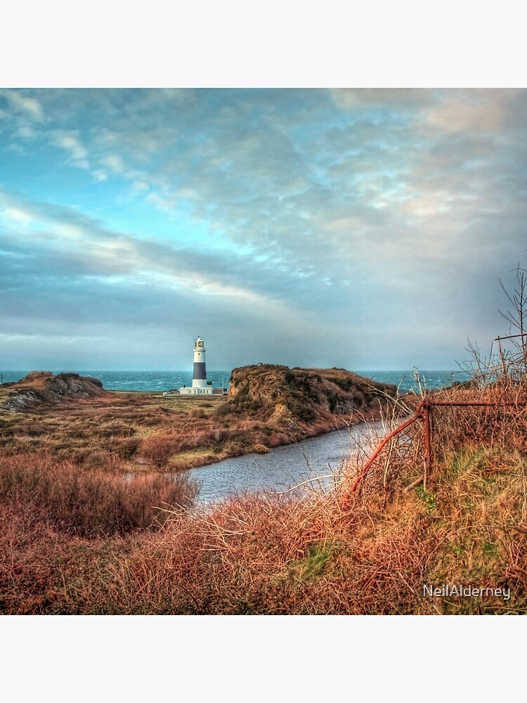 Alderney's lighthouse by NeilAlderney