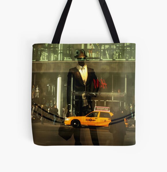 Dashing All Over Print Tote Bag