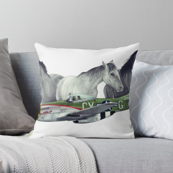 "Wild Pony's" Throw Pillow