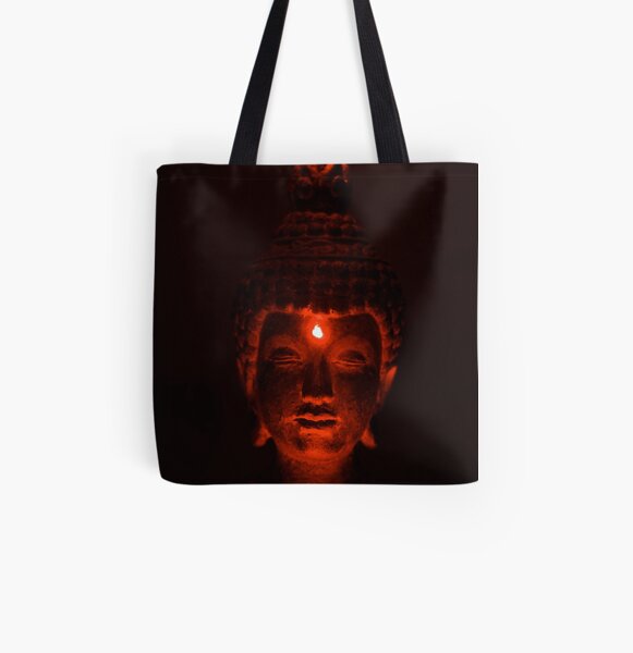 Budha Lives All Over Print Tote Bag