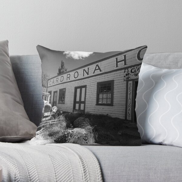 The Cardrona Hotel - New Zealand Throw Pillow