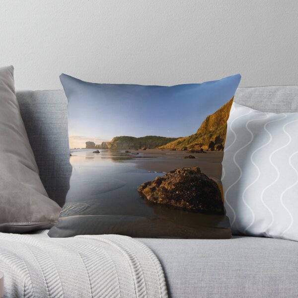 Maori Bay Throw Pillow