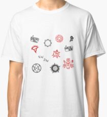 Supernatural Sigils and Symbols Classic T-Shirt