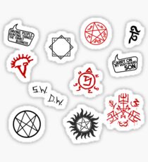 Supernatural Sigils and Symbols Sticker