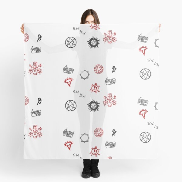 Sigils et symboles surnaturels Foulard