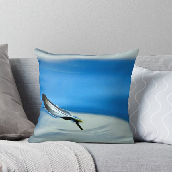 Item preview, Feather on blue water designed and sold by Linn Arvidsson.