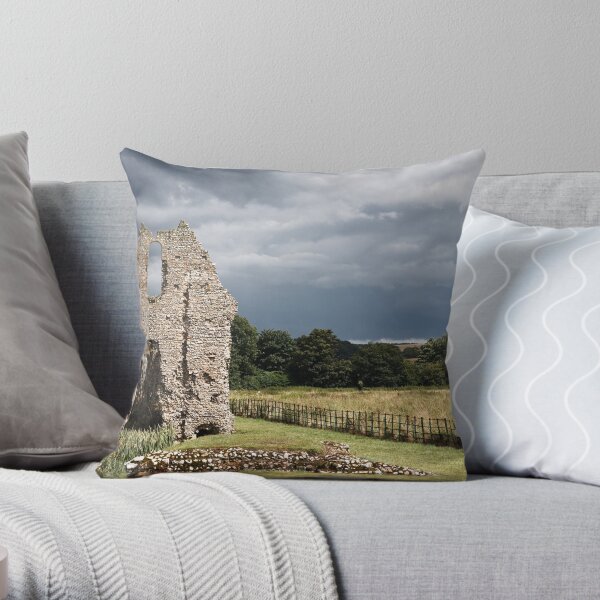 Storm of Ages Throw Pillow