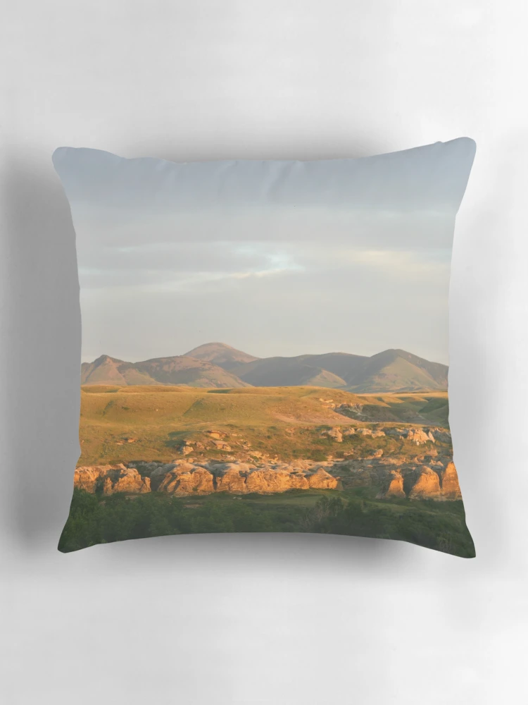 Thumbnail 3 of 4, Pillow, Red Rocks designed and sold by Darcy Overland.