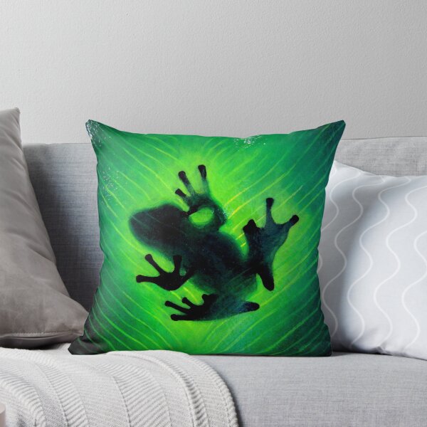 Item preview, "Hide and seek" Green tree frog designed and sold by Taniakay.