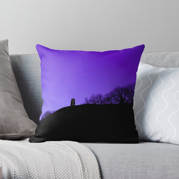Purple Haze Throw Pillow