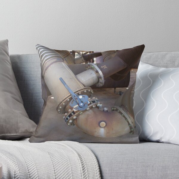 Process Conduit Throw Pillow