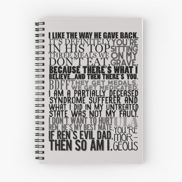 Item preview, In The Flesh quotes designed and sold by LeaGerard.