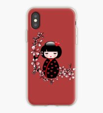 Cherry Blossom Geisha iPhone Case