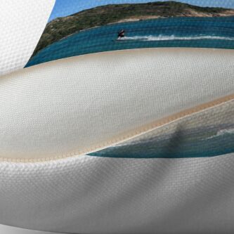 Alternate view of Lynita's Lagoon Throw Pillow