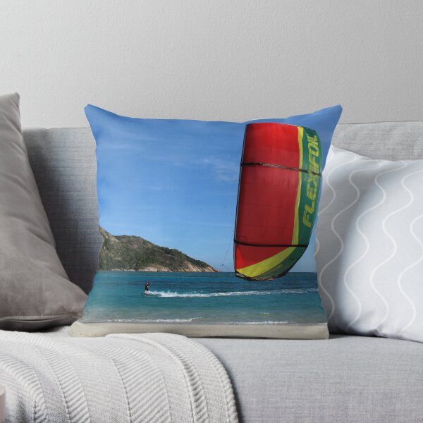Lynita's Lagoon Throw Pillow
