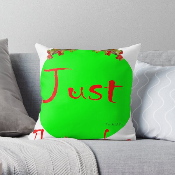 Just the Two of Us Throw Pillow