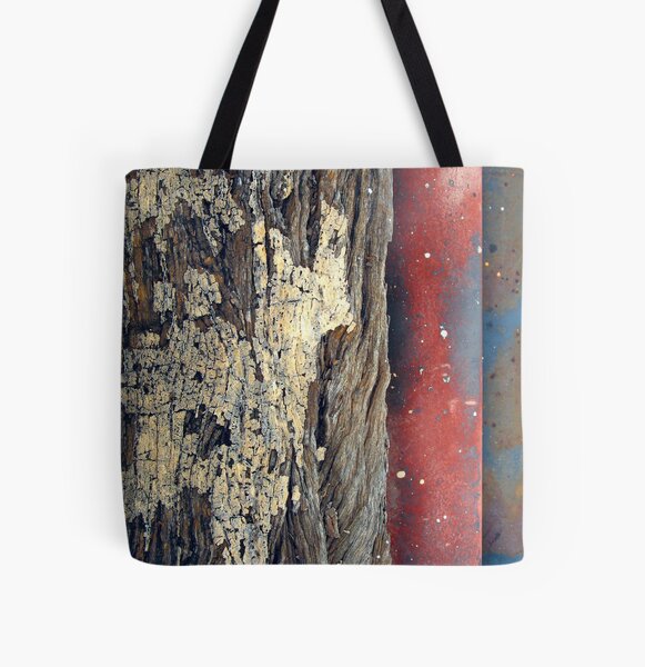 Pipes and Timber All Over Print Tote Bag