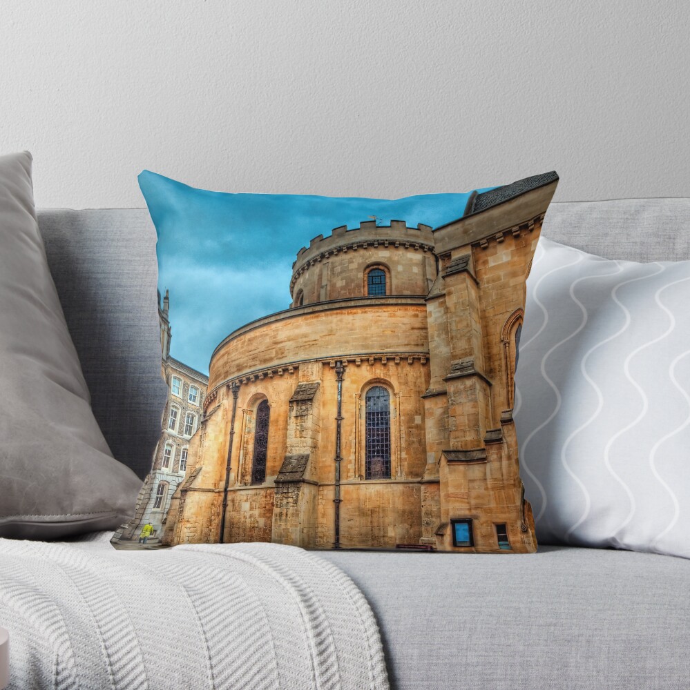 The Temple Church, London Throw Pillow