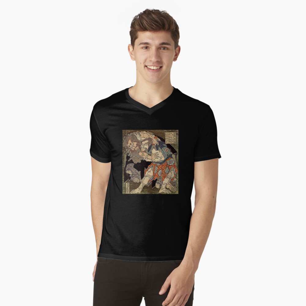 Item preview, V-Neck T-Shirt designed and sold by RozAbellera.