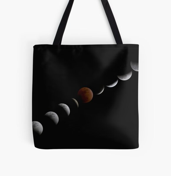 Lunar Eclipse All Over Print Tote Bag
