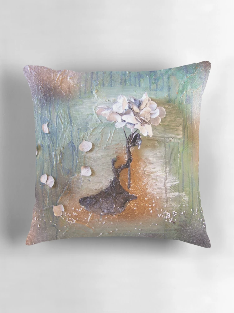 Aperçu 3 sur 4. Coussin avec l'œuvre Springtime Composition créée et vendue par AstridS.