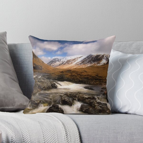 Glen Etive Throw Pillow