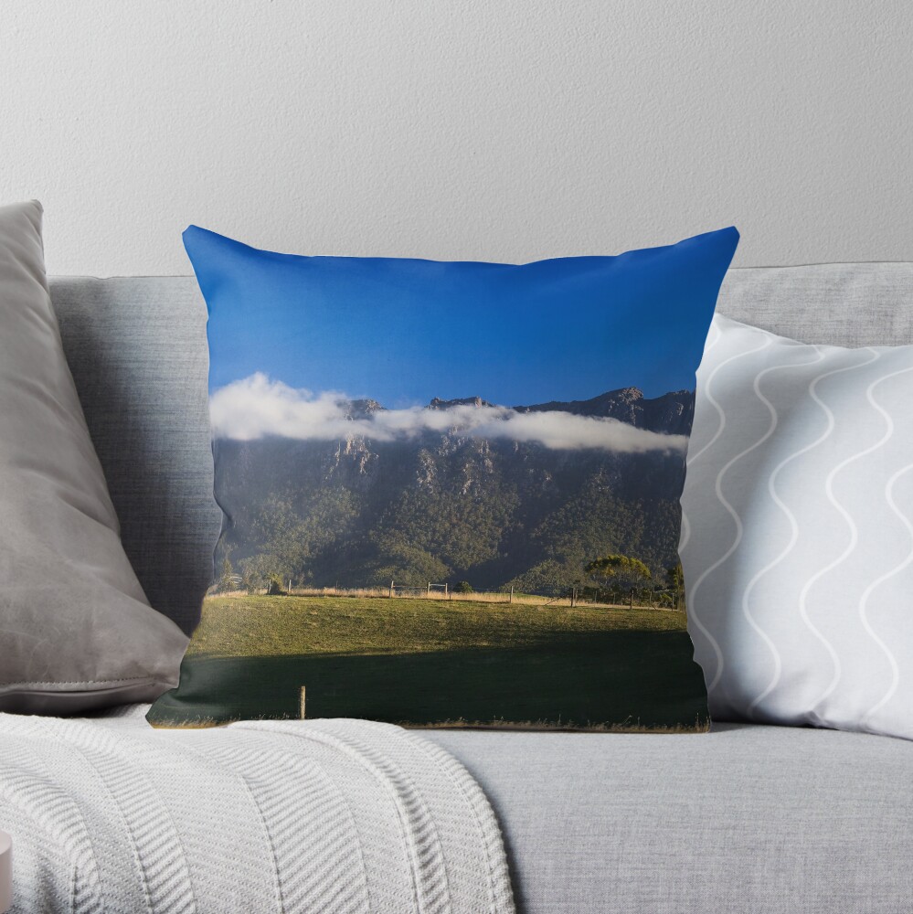 The Veil-Mt Roland Throw Pillow