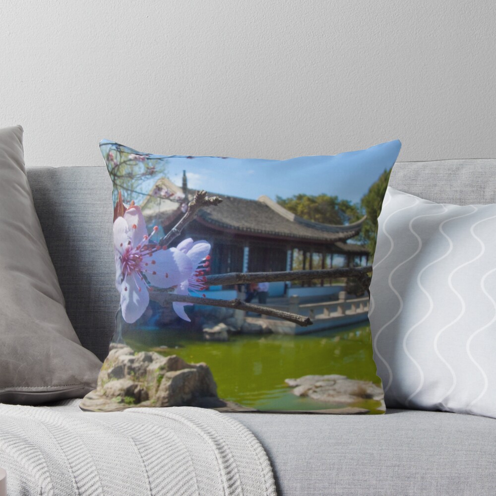 Item preview, Throw Pillow designed and sold by racoon.