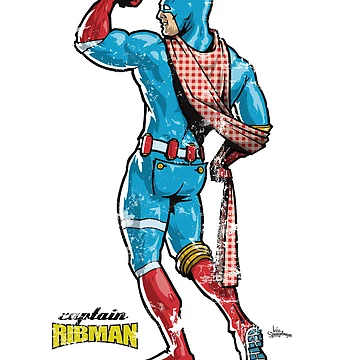 Imagen de la obra Capitán RibMan de Captain RibMan