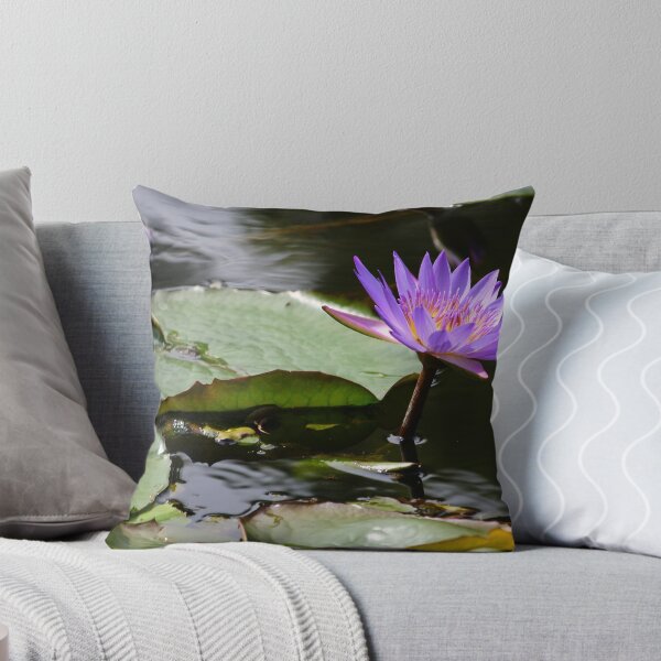 Item preview, Purple water lillies I designed and sold by Melanie Surplice.