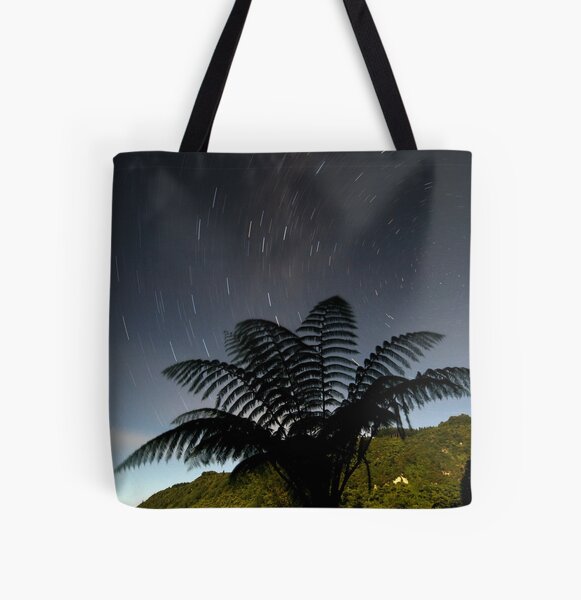 Turning Fern All Over Print Tote Bag