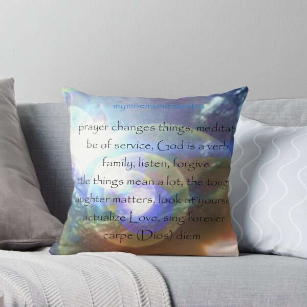 Item preview, mymnemonicmantras designed and sold by EZGrant.